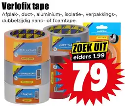 Dirk Verlofix tape aanbieding