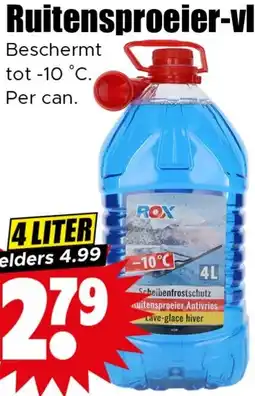 Dirk Ruitensproeier-vloeistof aanbieding