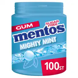 PLUS Mentos Gum Mighty Mint aanbieding