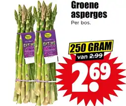 Dirk Groene asperges aanbieding