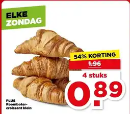 PLUS PLUS Roomboter- croissant klein aanbieding