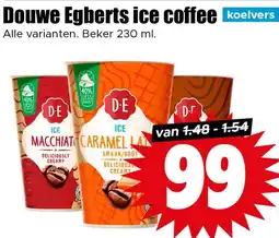 Dirk Douwe Egberts ice coffee aanbieding