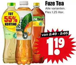 Dirk Fuze Tea aanbieding