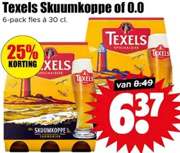 Dirk Texels Skuumkoppe of 0.0 aanbieding