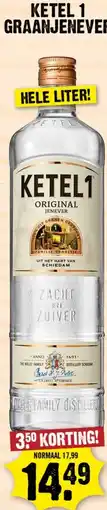 Dirk Ketel 1 graanjenever aanbieding