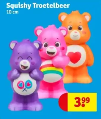 Kruidvat Squishy troetelbeer aanbieding