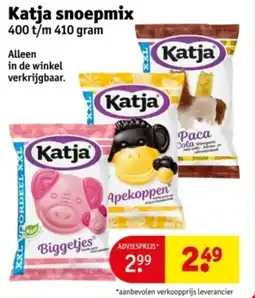 Kruidvat Katja snoepmix aanbieding