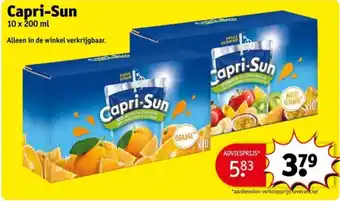 Kruidvat Capri-Sun aanbieding