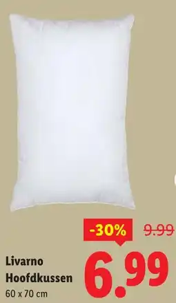 Lidl Livarno Hoofdkussen aanbieding
