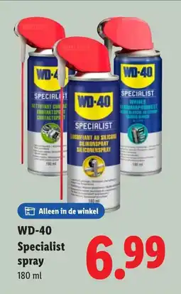 Lidl WD-40 Specialist spray aanbieding