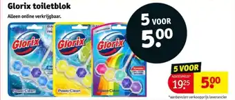 Kruidvat Glorix toiletblok aanbieding