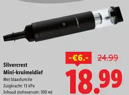 Lidl Silvercrest Mini-kruimeldief aanbieding