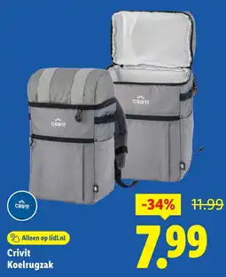 Lidl Crivit Koelrugzak aanbieding