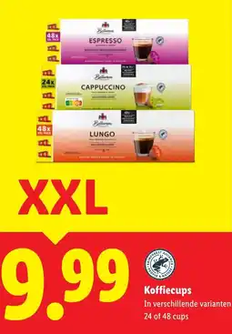 Lidl Koffiecups aanbieding