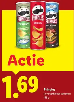 Lidl Pringles aanbieding