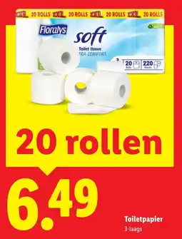 Lidl Toiletpapier aanbieding