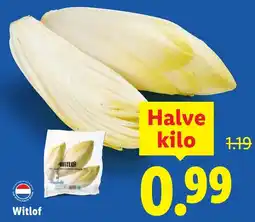 Lidl Witlof aanbieding