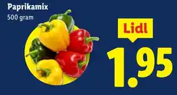 Lidl Paprikamix aanbieding