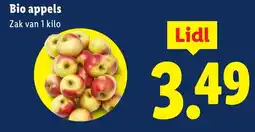 Lidl Bio appels aanbieding