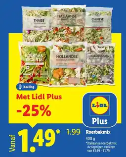 Lidl Roerbakmix aanbieding