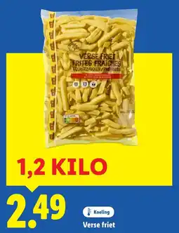 Lidl Verse friet aanbieding