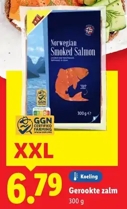 Lidl Gerookte Zalm XXL aanbieding