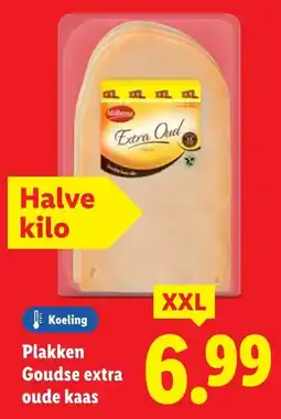 Lidl Plakken Goudse Extra Oude Kaas aanbieding