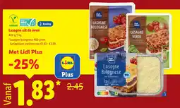 Lidl Lasagne Uit de Oven aanbieding