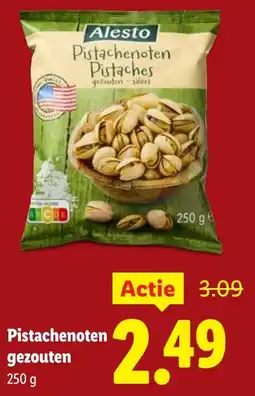 Lidl Pistachenoten Gezouten aanbieding