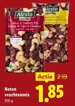 Lidl Noten Vruchtenmix aanbieding