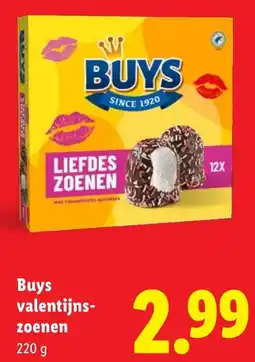 Lidl Buys Valentijns Zoenen aanbieding