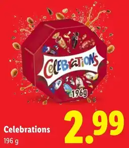 Lidl Celebrations aanbieding
