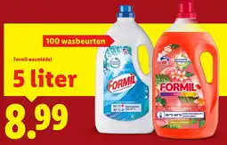 Lidl Formil wasmiddel aanbieding
