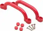 Bol.com Swing King Handgrepen Voor Speeltoestel 247 Mm Rood 2 Stuks aanbieding