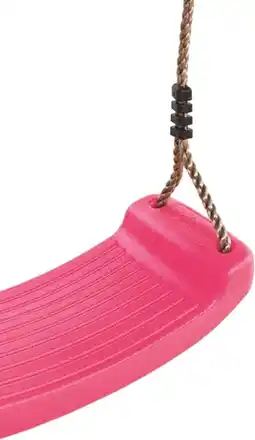 Bol.com Kunststof Schommelzitje Roze met PP touwen aanbieding