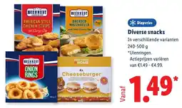 Lidl Diverse Snacks aanbieding