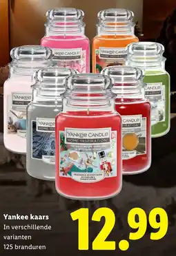 Lidl Yankee Kaars aanbieding