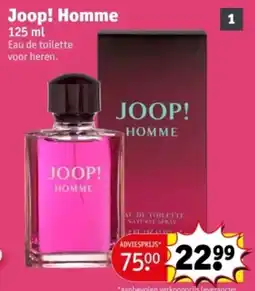 Kruidvat Joop! Homme aanbieding