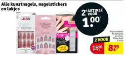 Kruidvat Alle kunstnagels, nagelstickers en lakjes aanbieding