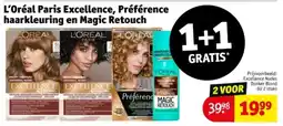 Kruidvat L'Oréal Paris Excellence, Préférence haarkleuring en Magic Retouch aanbieding