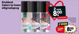 Kruidvat Kruidvat Colors to Cover uitgroeispray aanbieding