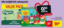 Kruidvat Alle knijpfruit Valuepacks aanbieding