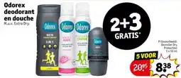Kruidvat Odorex Deodorant en Douche aanbieding