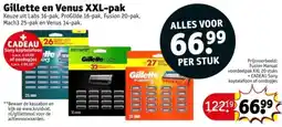 Kruidvat Gillette en Venus XXL-pak aanbieding