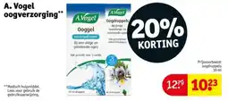 Kruidvat A. Vogel oogverzorging aanbieding