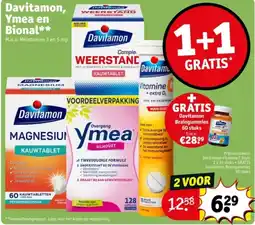 Kruidvat Davitamon, Ymea en Bional aanbieding