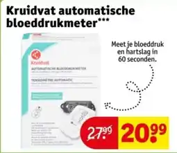 Kruidvat Kruidvat automatische bloeddrukmeter aanbieding