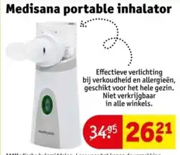 Kruidvat Medisana portable inhalator aanbieding