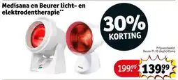 Kruidvat Medisana en Beurer Licht en elektrodentherapie aanbieding