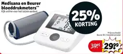 Kruidvat Medisana en Beurer bloeddrukmeters aanbieding